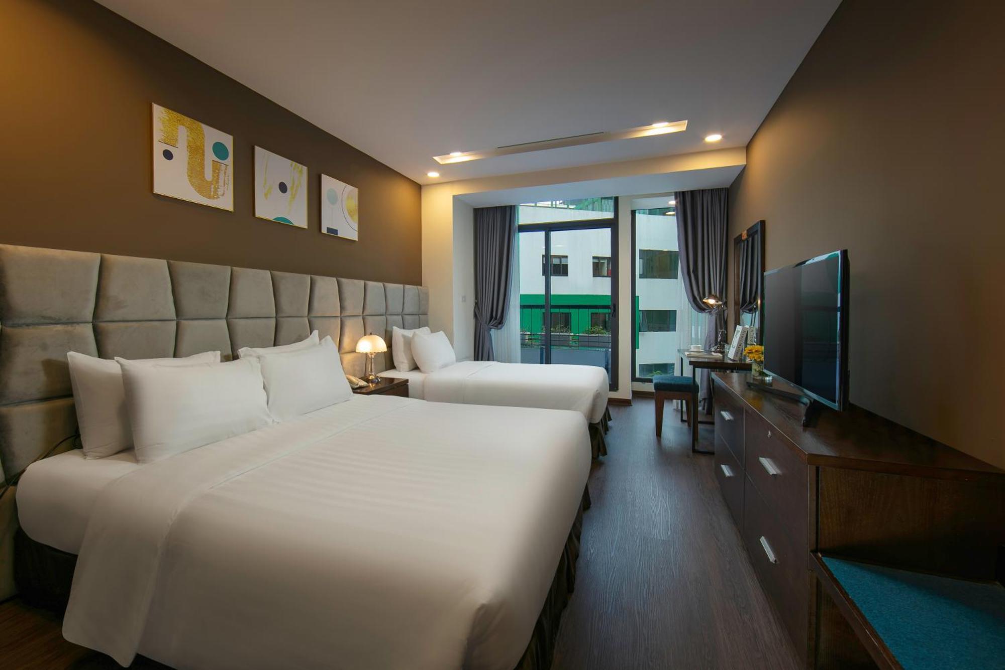 Brilliant Me Tri Hotel & Spa Hanoi Exterior foto