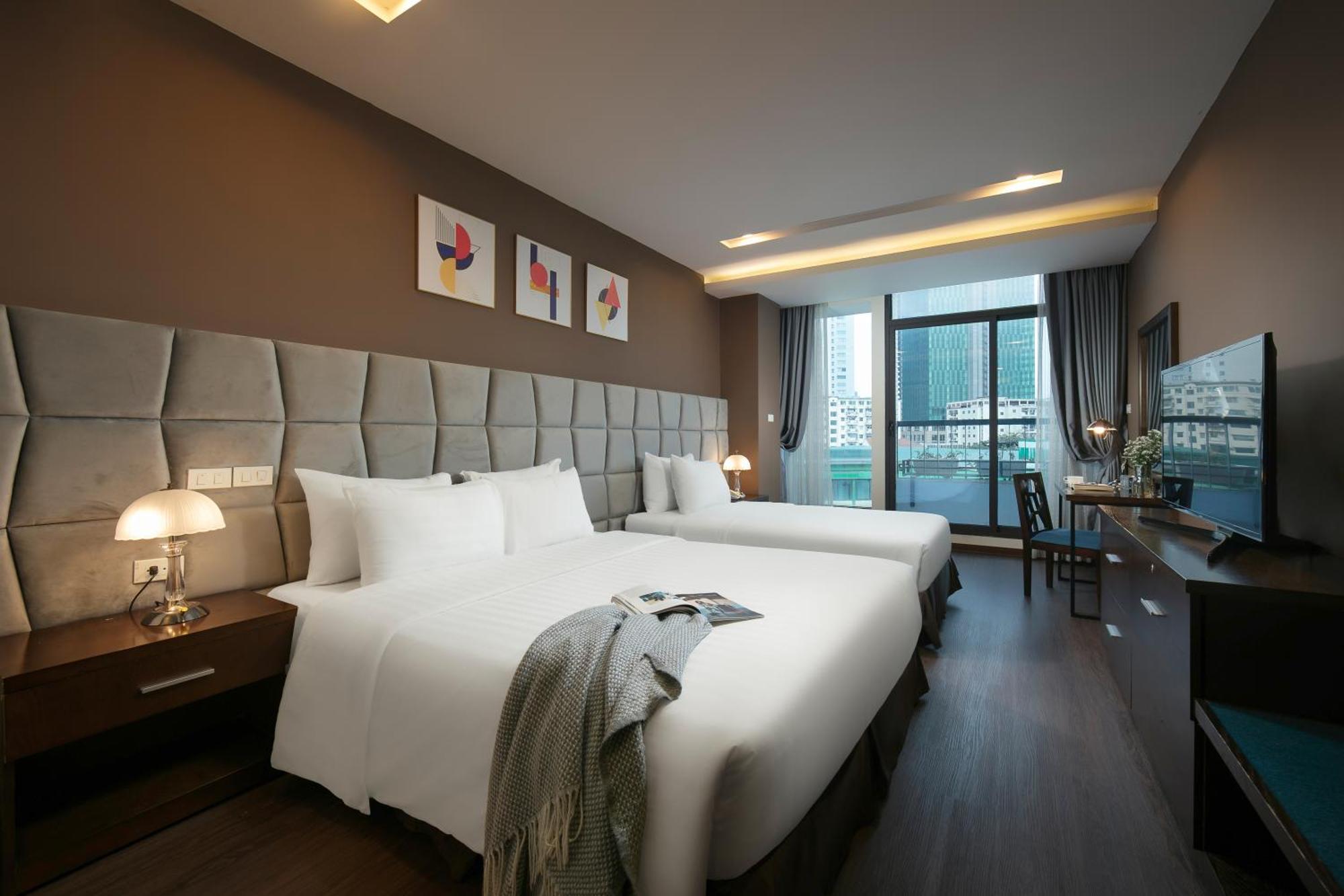 Brilliant Me Tri Hotel & Spa Hanoi Exterior foto